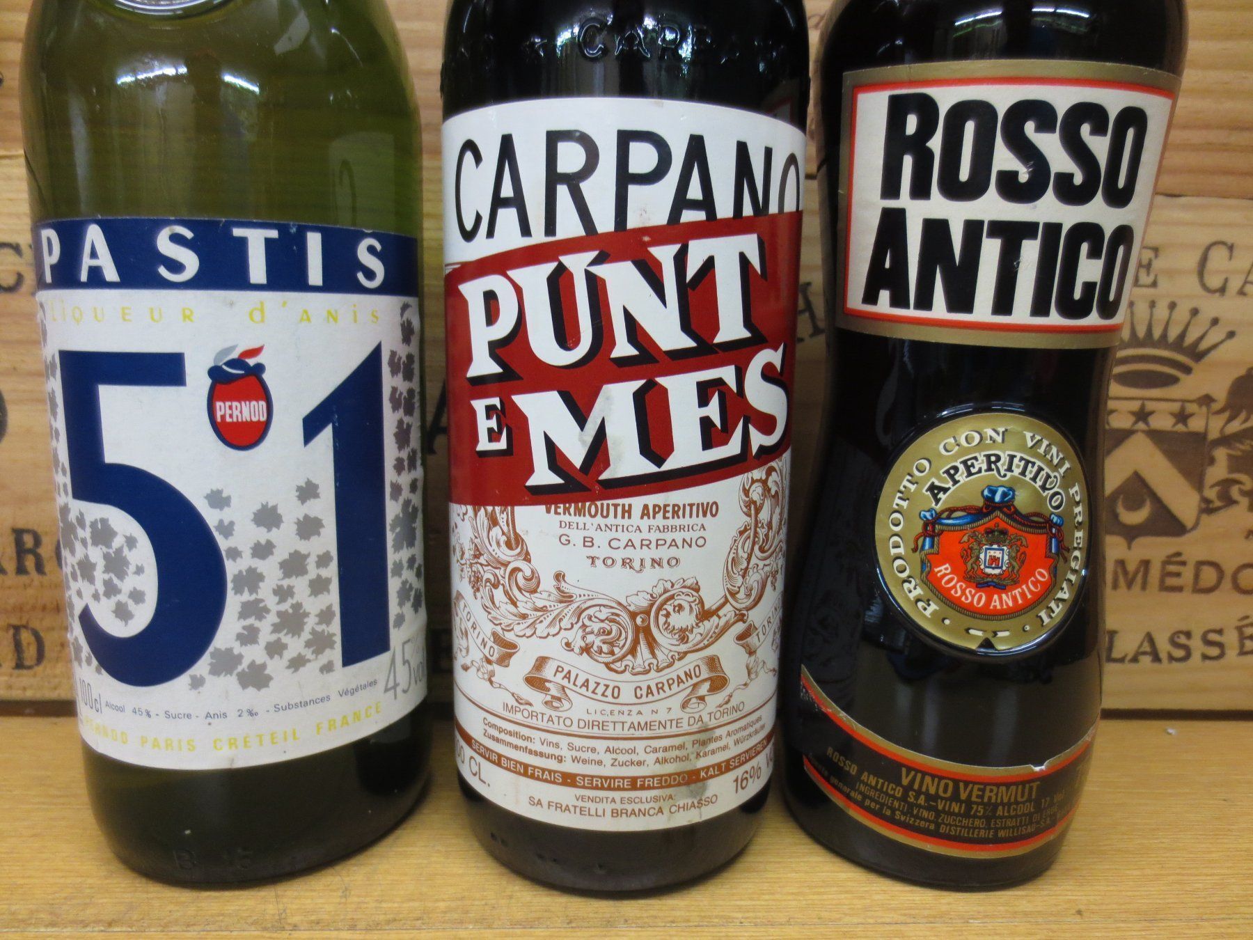Bevande alcoliche: 3 Fl. Versch. Aperitif (Lot 421) – Nuovo (secondo la descrizione) da Schöftland venduto da Luxury-Store 1