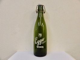 Bierflasche BRAUEREI EGGER BIER WORB GLASHÜTTE ST. PREX 1963