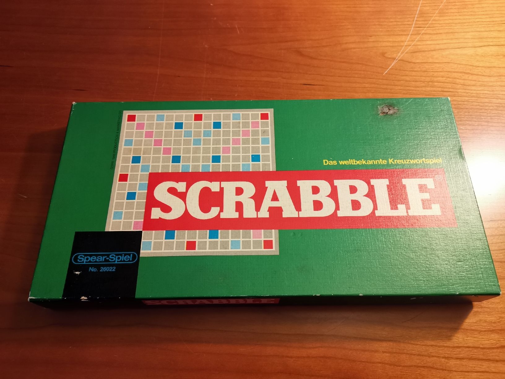 Giochi: Scrabble mit Holz-Steinen - Das Original – Usato da Stans venduto da Findus7318 1