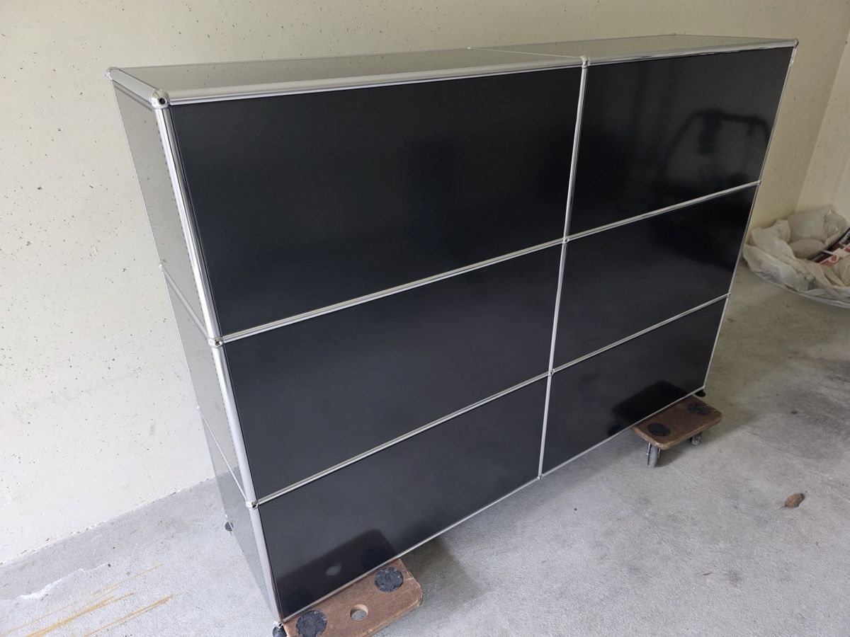 USM Scaffali: Schwarzer Metall-Schrank USM Haller – Nuovo (secondo la descrizione) da Rheinfelden venduto da bur_2whh 2