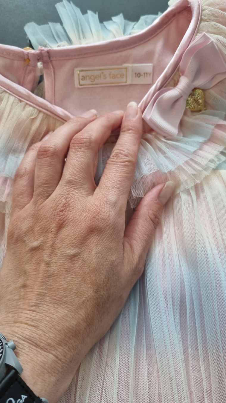 Vestiti & Gonne: Kleid Regenbogen Angel's face 140 146  – Usato da Bad Zurzach venduto da Mfritzli 1