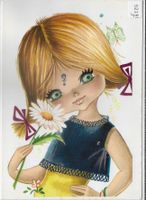 Gallarda of a Big Eyed Girl - Big Eyes Art