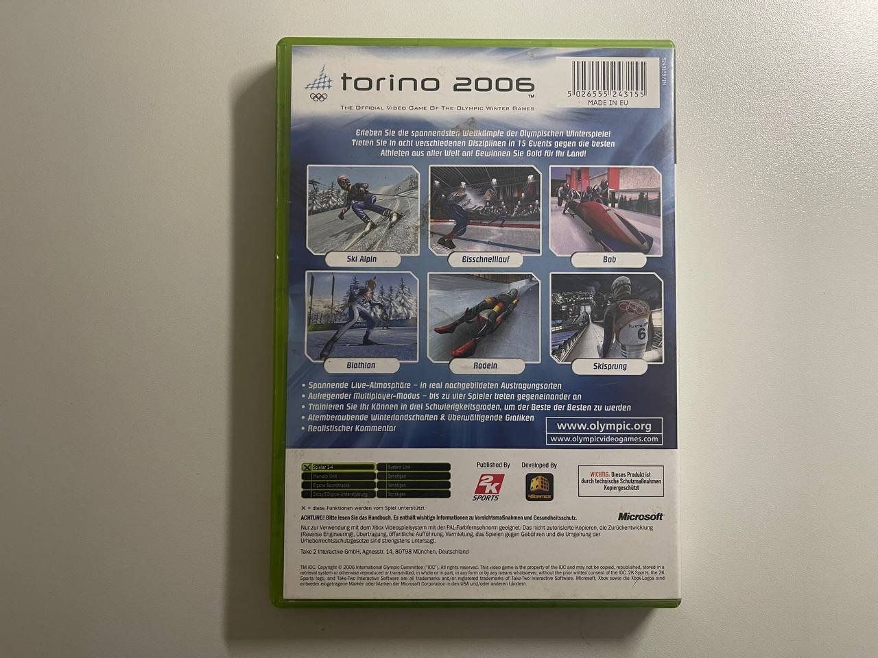Microsoft Giochi: Torino 2006, Xbox – Usato da Couvet venduto da Aura_aura 2