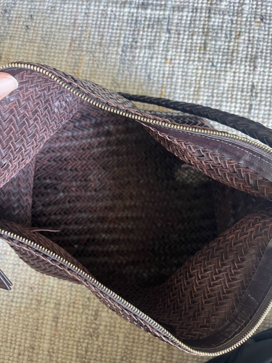 Massimo Dutti Borse da donna: Massimo dutti woven leather bag – Usato da zürich venduto da schmid1234 2