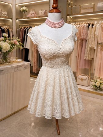 SCHNÄPPCHEN – Chi London Spitzenkleid – Elegantes Damenkleid