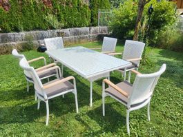 Garpa Gartentisch mit Stühlen