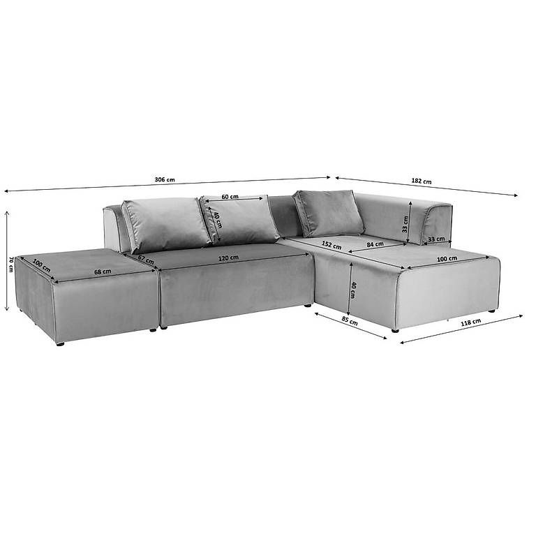 Divani: KARE Infinity Ecksofa  Creme  grosszügig & super bequem – Usato da Zürich venduto da sim_mtw5 4