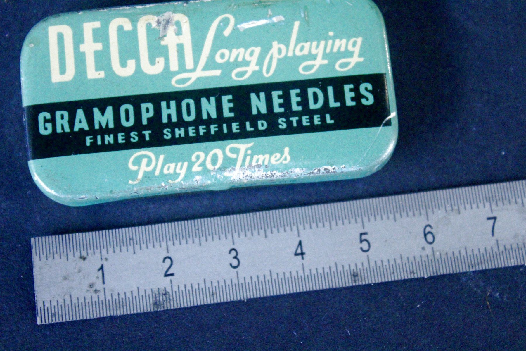 Altri accessori: GRAMMOPHON - NADEL - DOSE Decca Long Playing , um 1920 – Difettoso da Bern venduto da kultiges 2