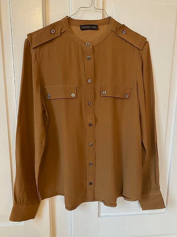 Camicette: Edle Designerbluse von Dorothee Vogel – Usato da Zürich venduto da Zababble