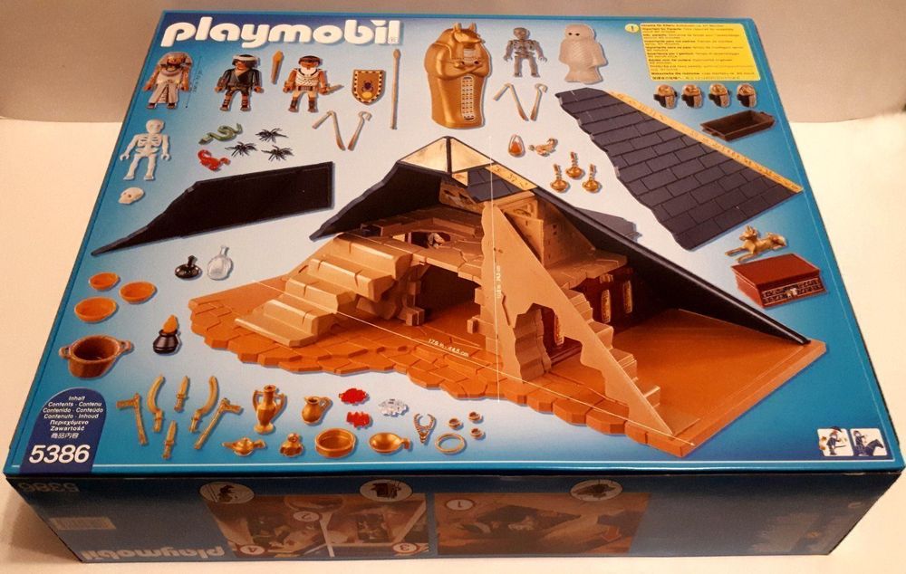 Playmobil Pyramide Du Pharaon 5386 – Jeu De Construction – Neuf Sous Blister