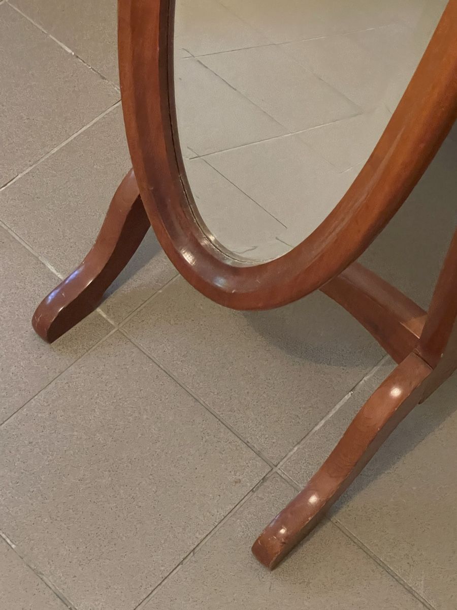 Specchi: Standspiegel Holz oval kippbar – Usato da Lausanne venduto da ben_vk68 3