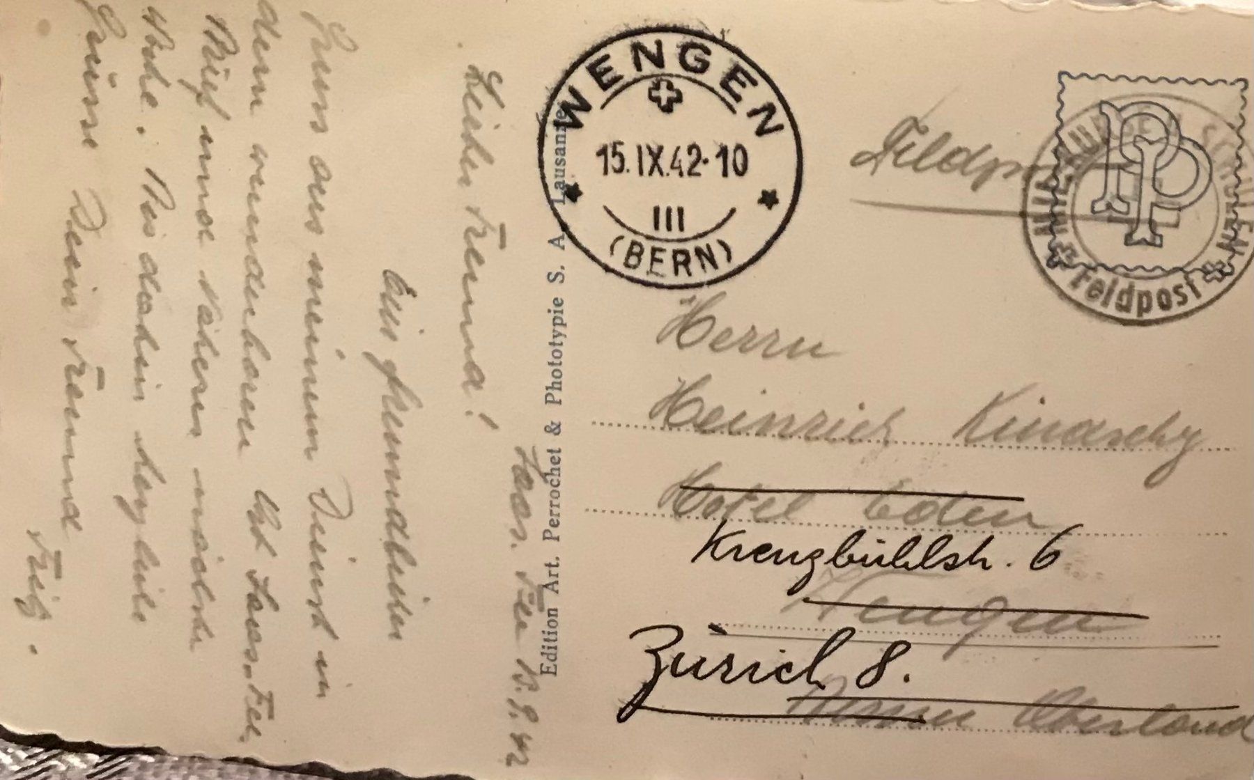 Cartes postales: Saas-Fee. – D'occasion à Uznach par Chrisanteme 1