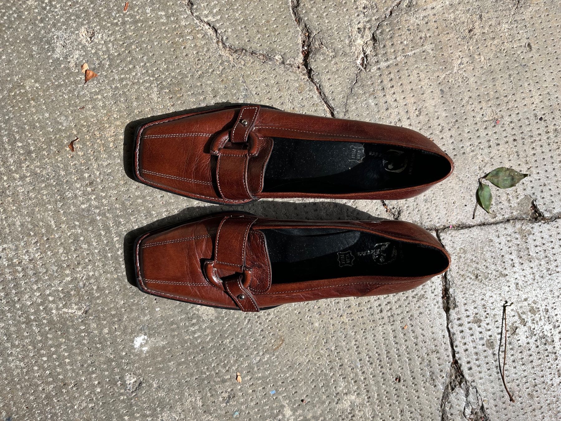 Scarpe da donna: Braune Leder Loafers Gr. 38 – Usato da Basel venduto da thi_7n89 1