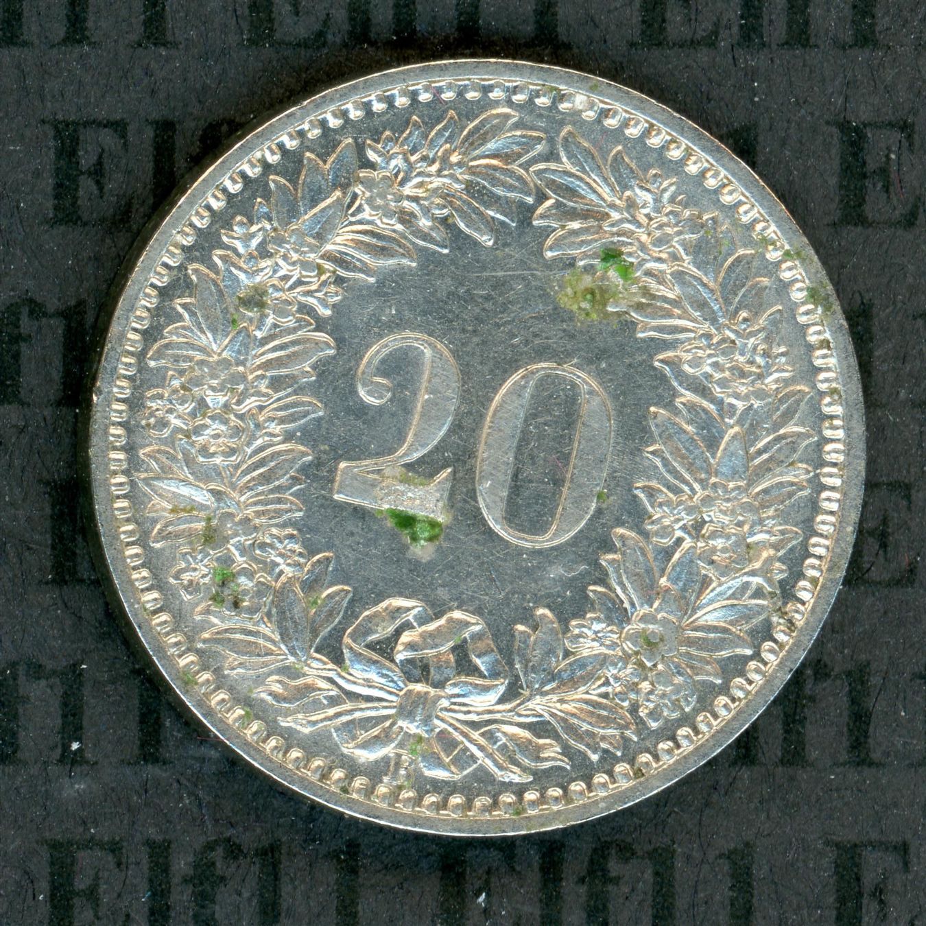 Tutti le monete: CHF___0.20 1894 vz-unz 20 Rappen – Usato da Widnau venduto da Elf11 1