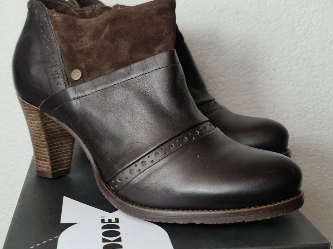 Scarpe da donna: Dkode Leder Stiefel Lp:159 fr Gr. 41 – Nuovo e nell'imballaggio originale da Uerkheim venduto da Justi.y