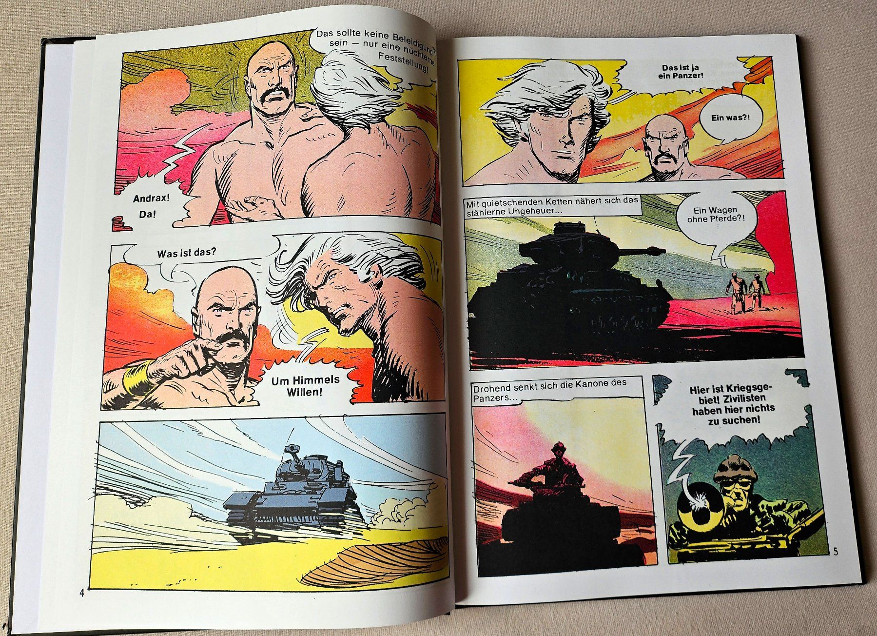 Comics: ANDRAX: Das grosse Wesen - Überarbeitet – Gebraucht aus Thun von Shame 1