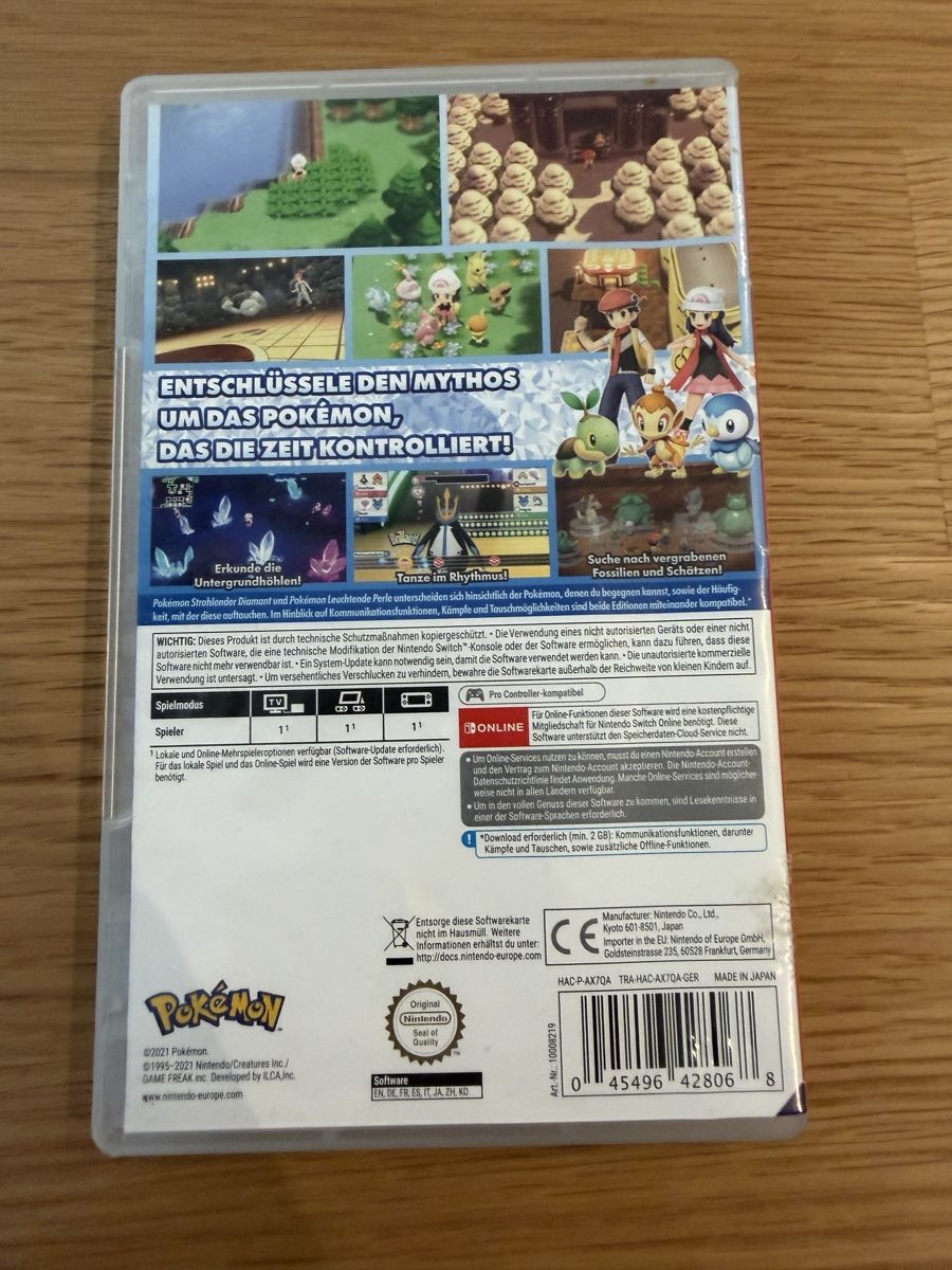 Pokémon Spiele: Pokemon Strahlender Diamant Nintendo Switch – Gebraucht aus Rorschach von mar_nl6c 2