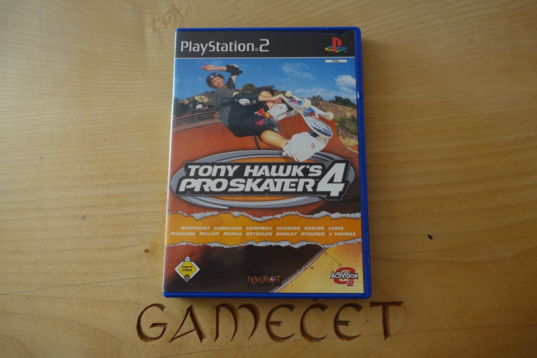 Sony Spiele: Tony Hawk's Pro Skater 4 – Gebraucht aus Steinach von Gamecet
