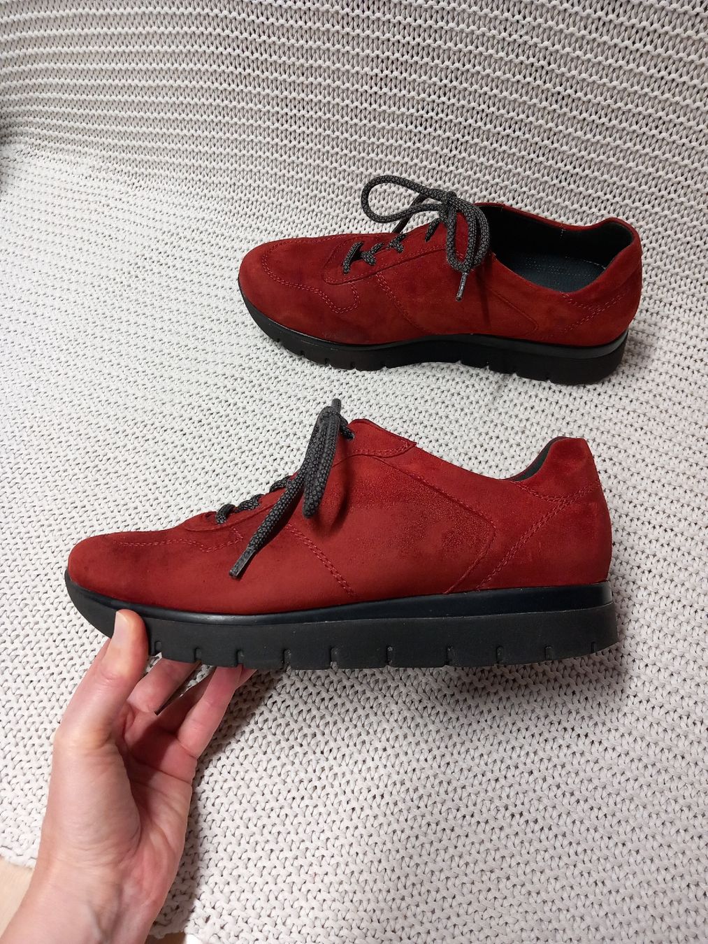 Scarpe da donna: Semler Halbschuhe Gr. 39/40 Wildleder, Luftpolster – Usato da Gwatt (Thun) venduto da umwelt-brocki 1