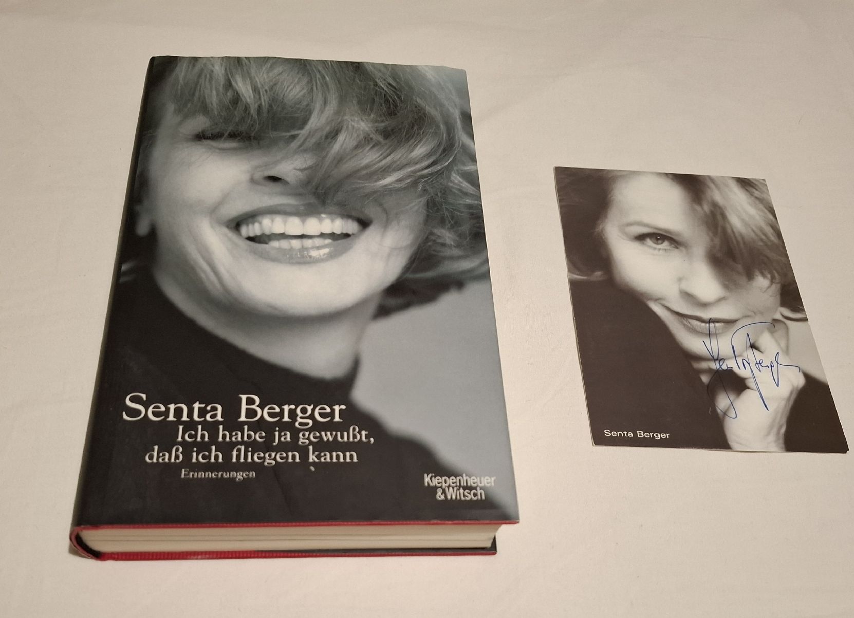 Bücher: Senta Berger: Autobiografie + Autogramm – Gebraucht aus Zürich von apf_b8zl
