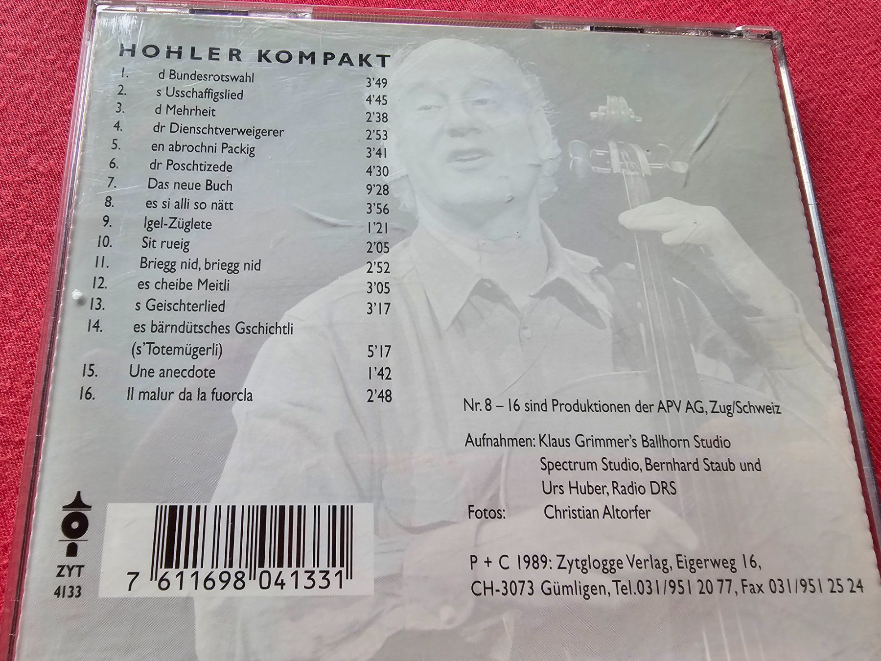 CD: Franz Hohler-Kompakt/DJ/hits – Usato da Bremgarten AG venduto da musiccollector 1