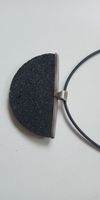 Designer Kette Anhänger aus Lavastein Silber 925 zu Nile