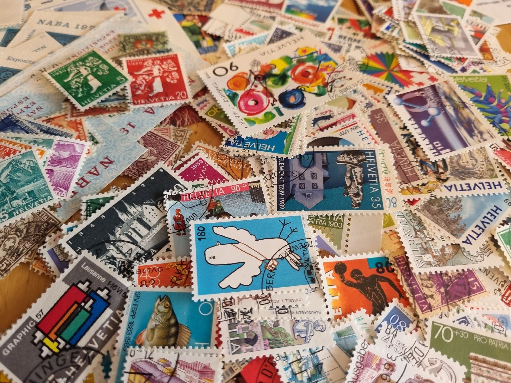 Alle Briefmarken: REICHHALTIGE SAMMLUNG SCHWEIZ - AB KLASSIK – Gebraucht aus Heimenschwand von rog_p7h9 4