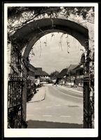 AK Lotzwil, Dorfstraße mit Passanten