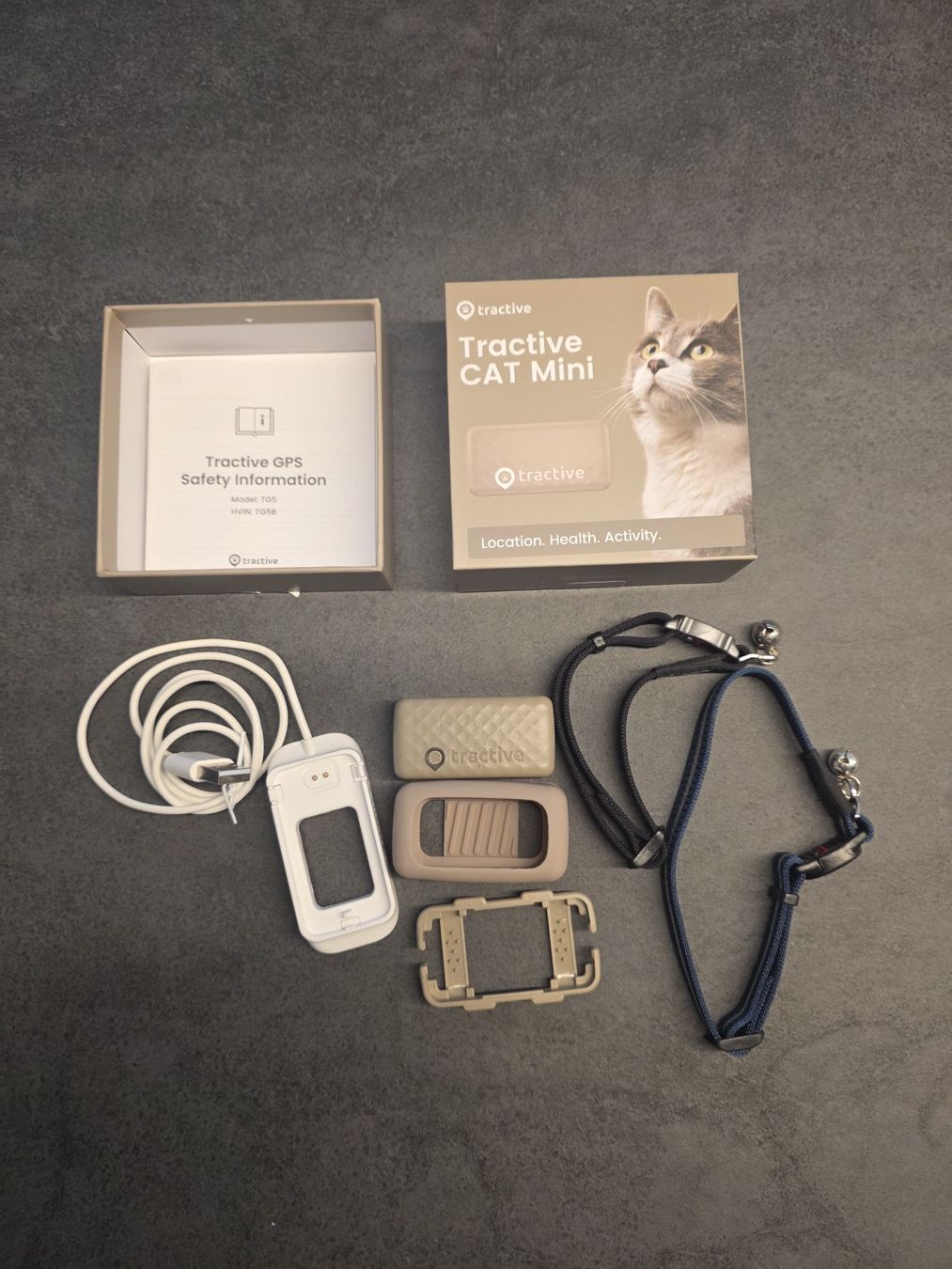 GPS & Messgeräte: Tractive GPS Cat Mini Tracker mit Zubehör – Gebraucht aus Dübendorf von lilmissprincess