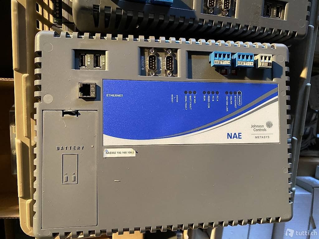 Componenti elettronici: Johnson Controls MS-NAE5510-2EN – Usato da Schwanden-Brienz venduto da Belvedere_