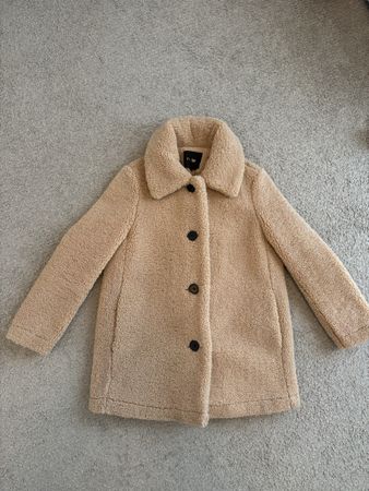 Cappotto in teddy Maje colore beige taglia 36