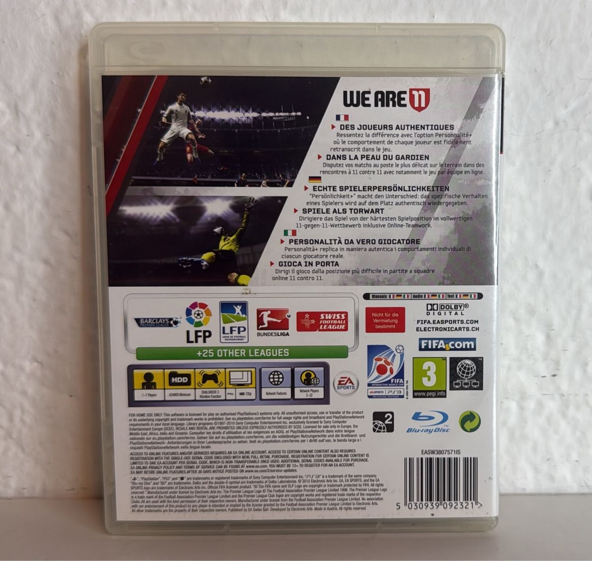 Sony Jeux: FIFA 11 for PlayStation 3 – D'occasion à Ehrendingen par bubulence 1