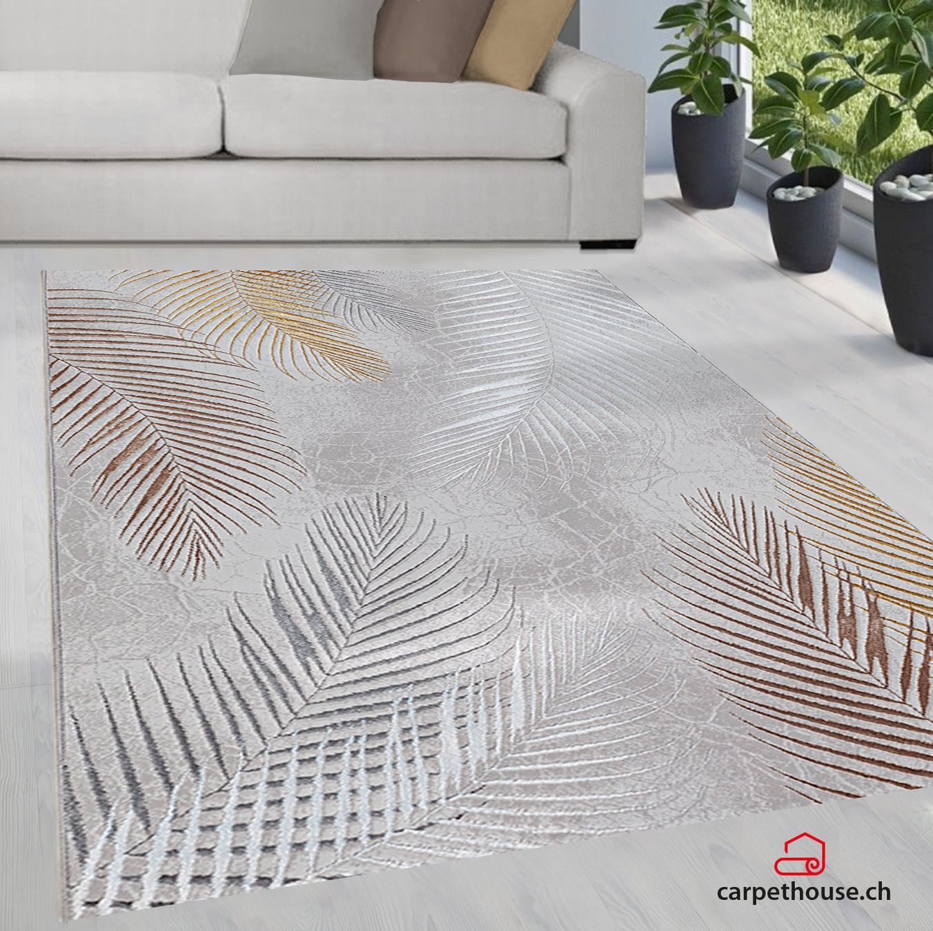 Tappeti: Teppich Creation 50051 495-Grey – Nuovo e nell'imballaggio originale da Reinach AG venduto da carpethouse