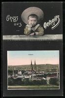 Grusskarten-AK Oelsnitz / Vogtland, Teil