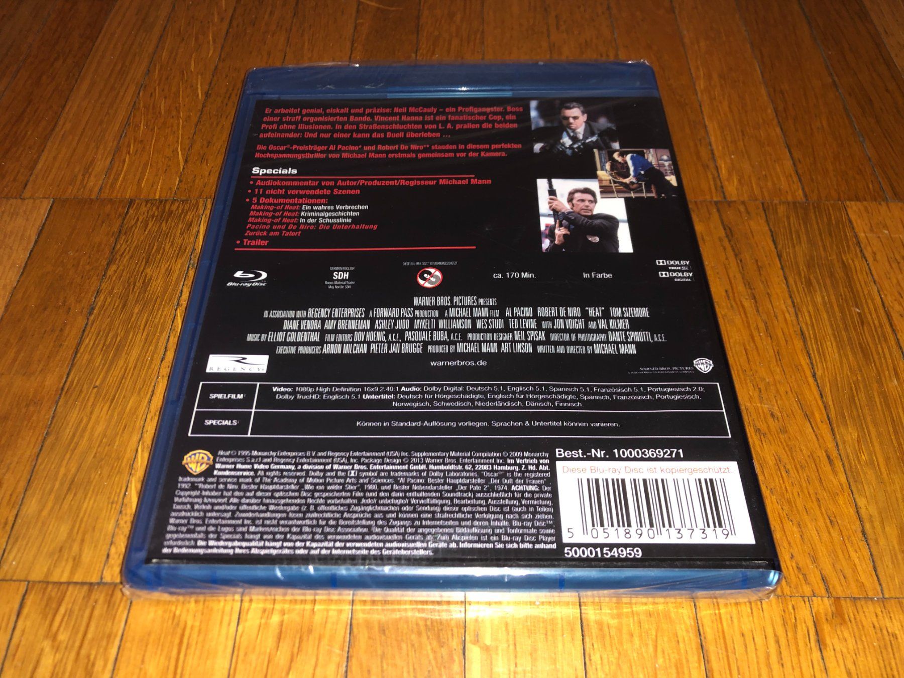 Alle DVDs: Heat - BLU-RAY - UNCUT – Neu und originalverpackt aus Basel von havsok 1