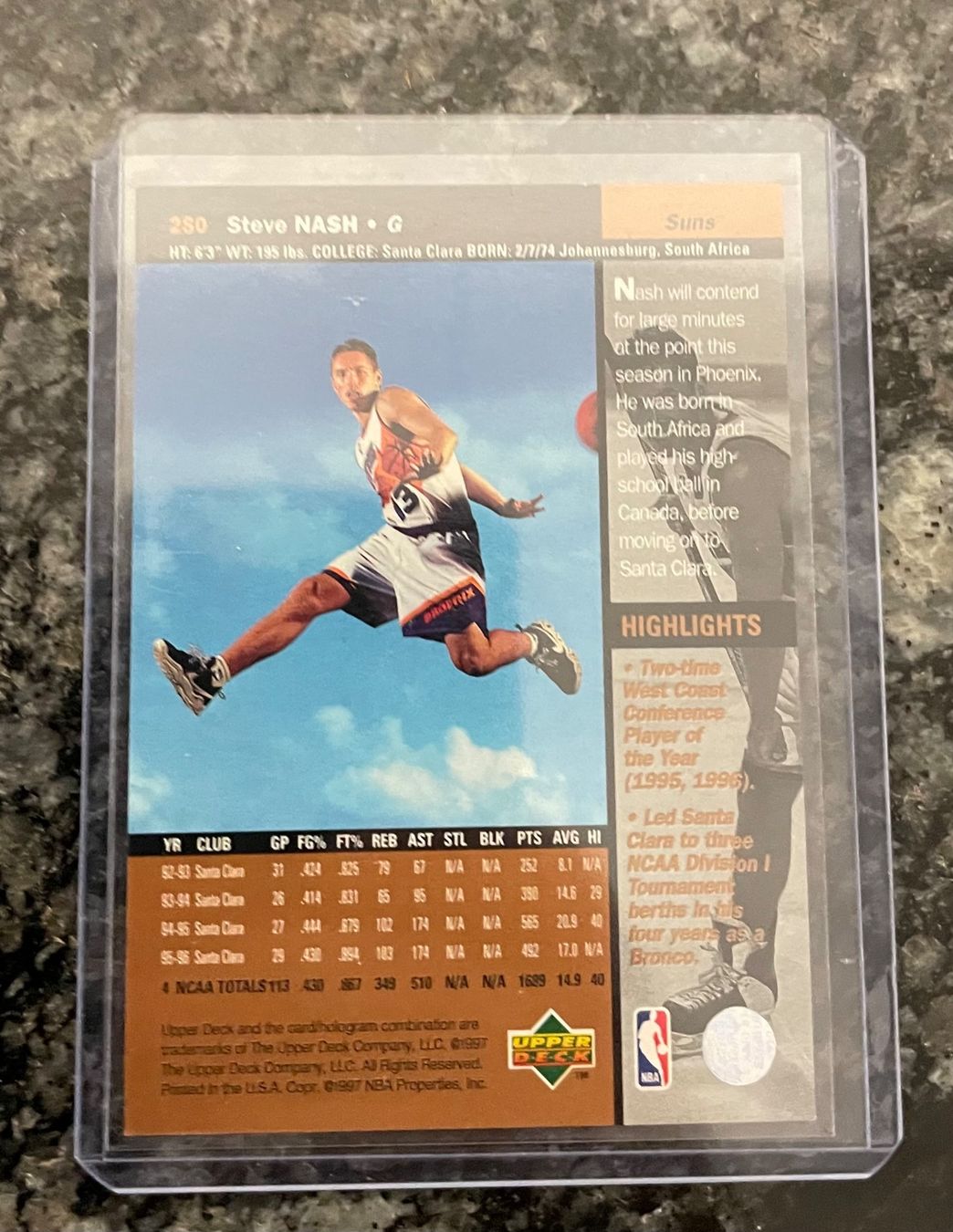 Nba Sammelbilder & Trading cards: NBA Steve Nash Upper Deck 96/97 Rookie Card – Neu (gemäss Beschreibung) aus Muttenz von joba23 1
