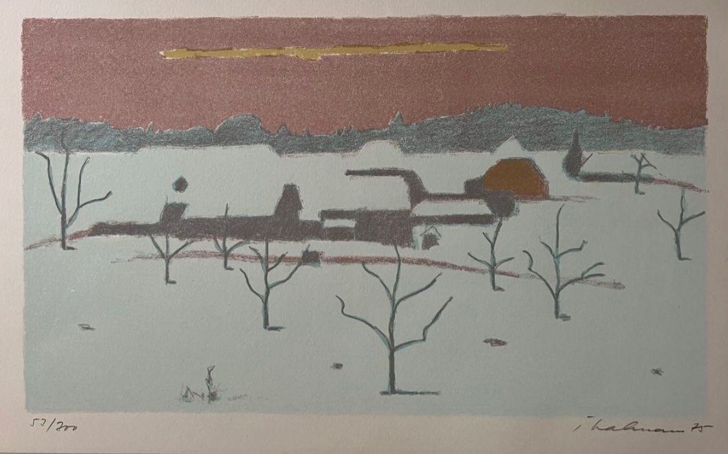 Grafica & Litografie: Peter Thalmann, handsigniert, nummeriert – Usato da Rain venduto da Pic-Ass 1