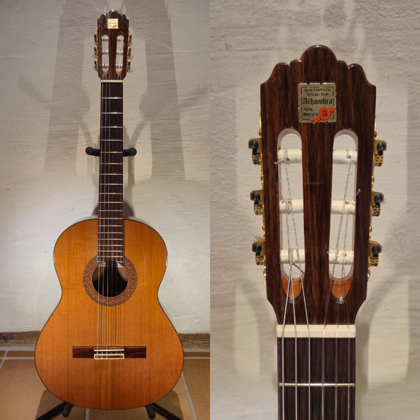 Strumenti musicali: Akustik Gitarre Alhambra 4P – Usato da Winterthur venduto da NorrSydGuitars 2