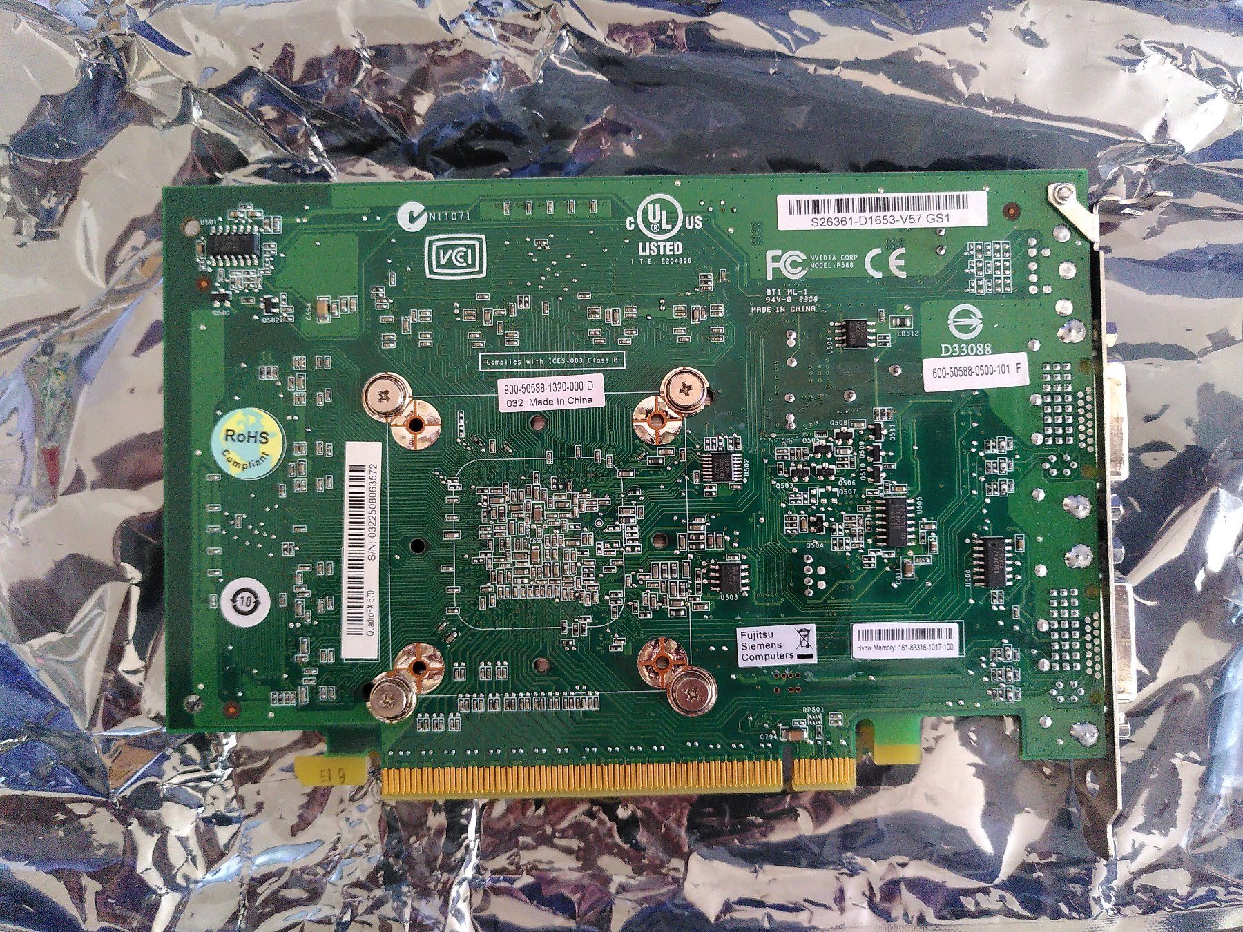 Nvidia Schede grafiche: Nvidia QuadroFX 570 – Nuovo (secondo la descrizione) da Liebefeld venduto da sam_7vm2 1