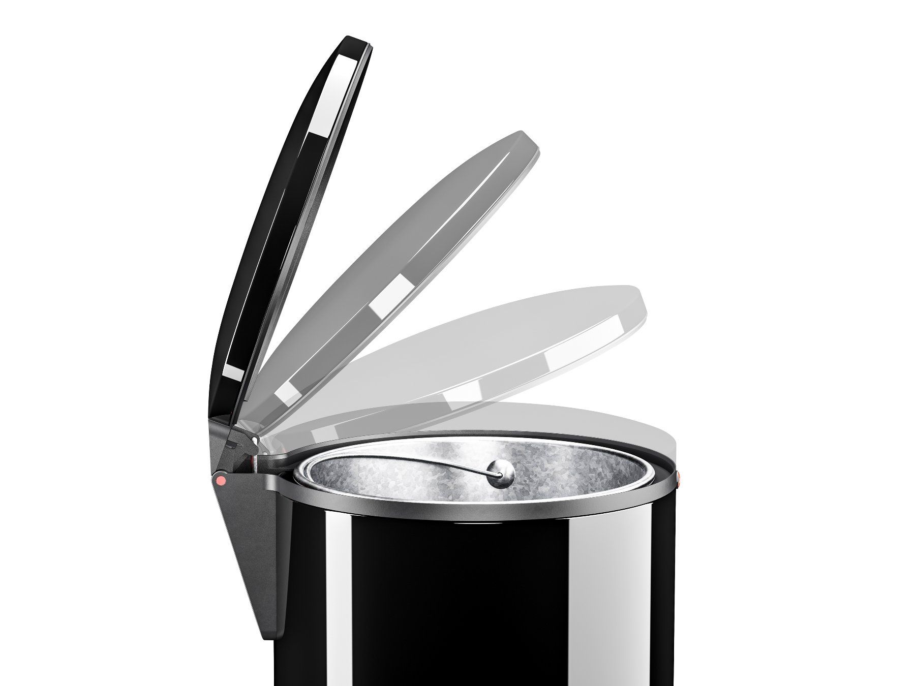 Hailo Cestini per rifiuti: Hailo Treteimer Pure L – Nuovo e nell'imballaggio originale da Erlinsbach venduto da Home-World 5