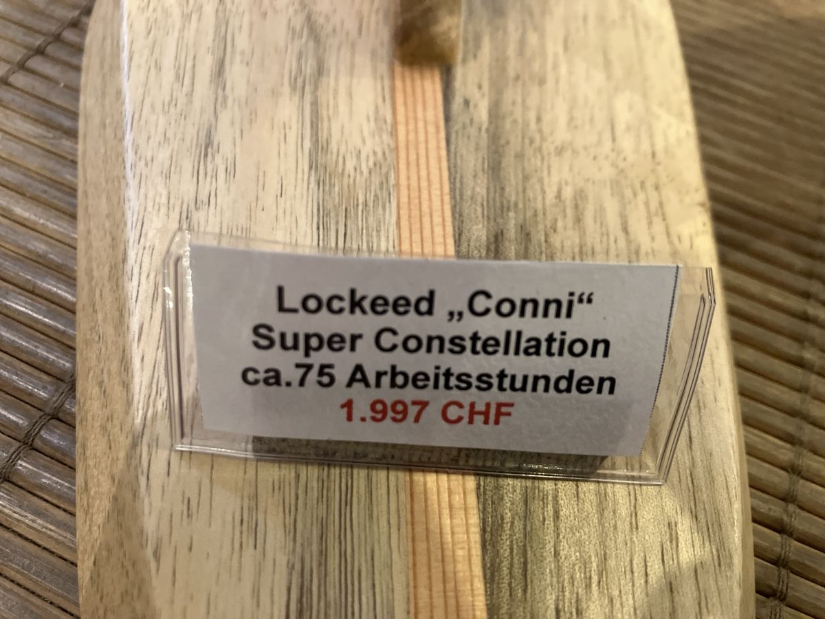 Lockheed Modellbausätze & Standmodelle: Lockeed „Conni“ Super Constellation Modell – Neu und originalverpackt aus Erlenbach im Simmental! von Simmentaler-Perlen 4