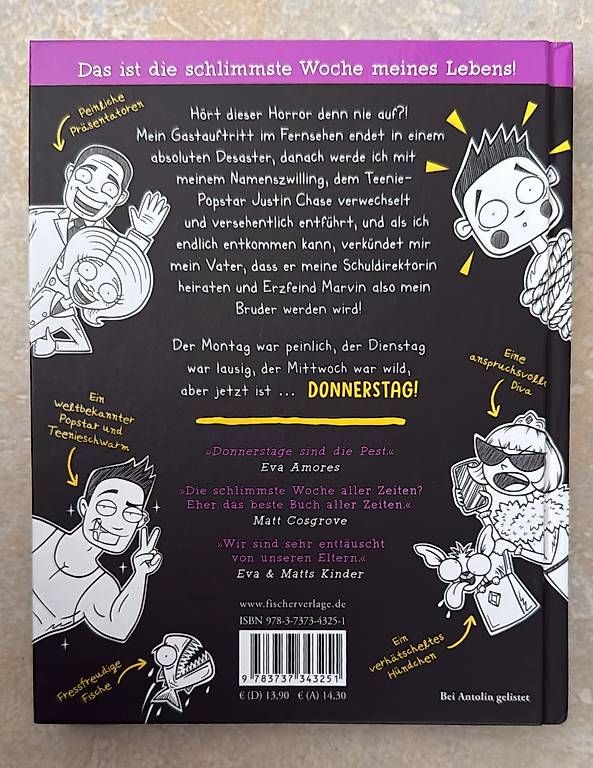 Libri: Worst Week Ever! DONNERSTAG – Usato da Kollbrunn venduto da Starligh1001 1