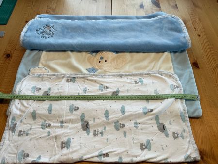 3 x Babydecke, Kuscheldecke, Kinderdecke