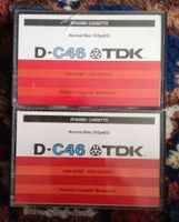 TDK D-C46 - cassettes / kassetten MC - 2x