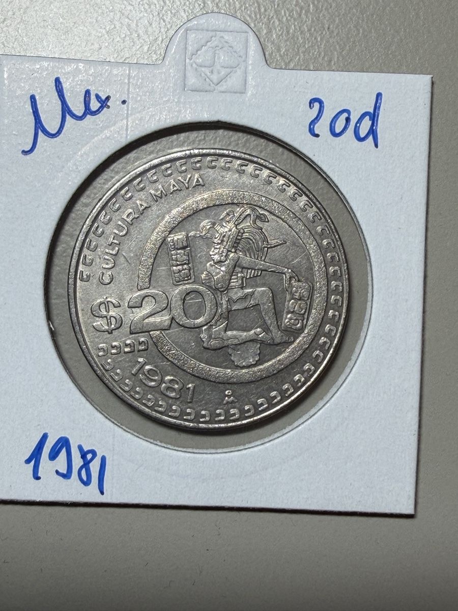 Toutes les monnaies: Mexique - 20 dollars - 1981 – D'occasion à Payerne par Mike1682