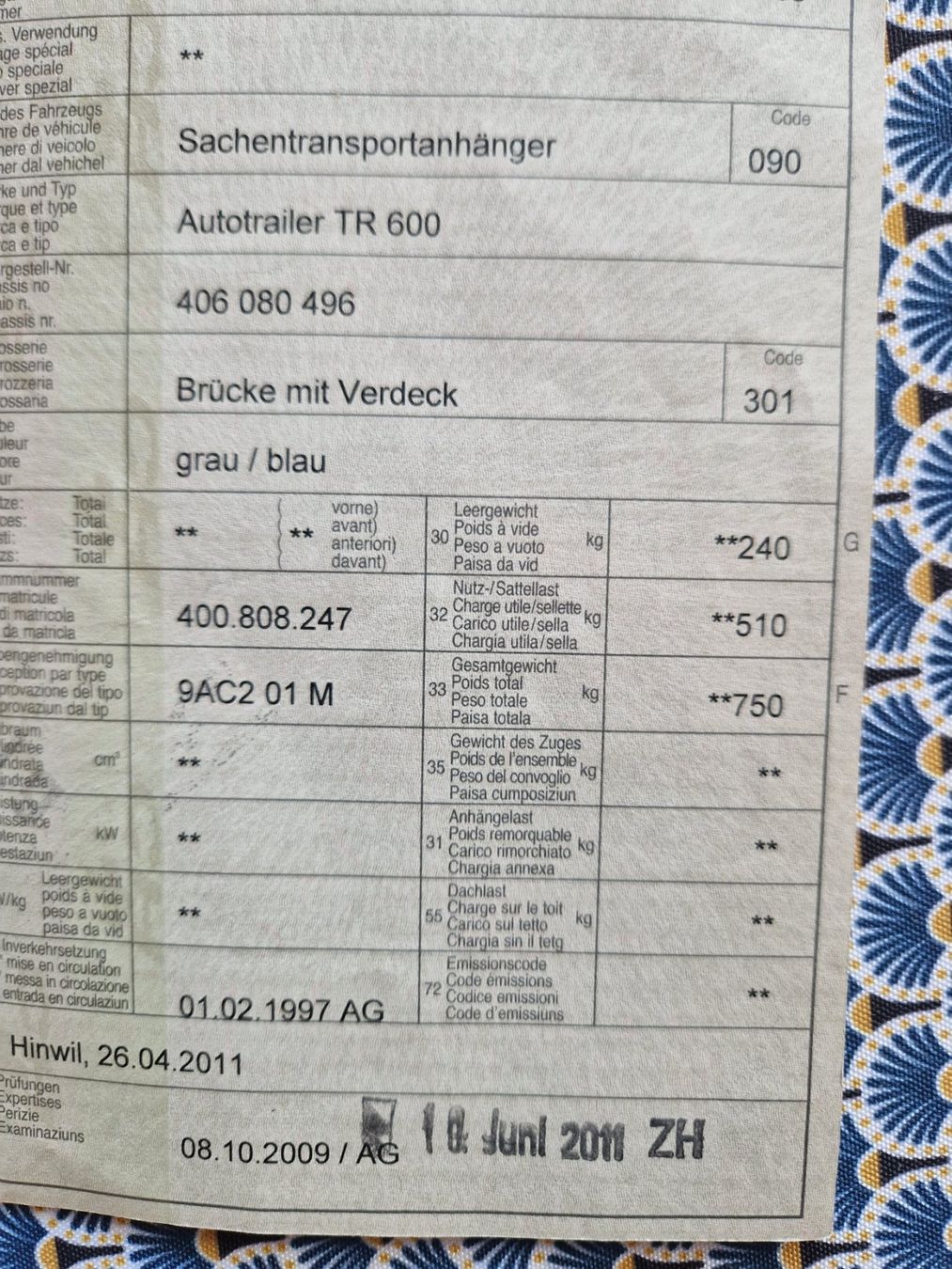 Anhänger: Anhänger – Gebraucht aus Wetzikon ZH von Hella73 5