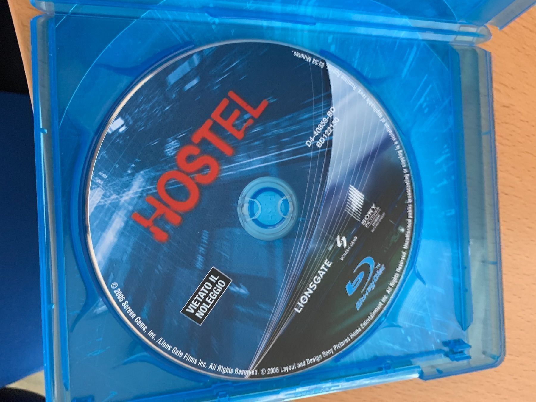 Tutti i DVDs: Blu ray italienisch Hostel – Usato da Goldach venduto da ztp 1