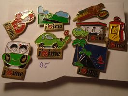 8 ver. Shell "J'aime" Pins (O5)