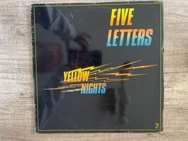 A332/Five Letters - Yellow Nights