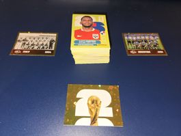 151 Panini WM 2026 Sticker, keine Doppelten!